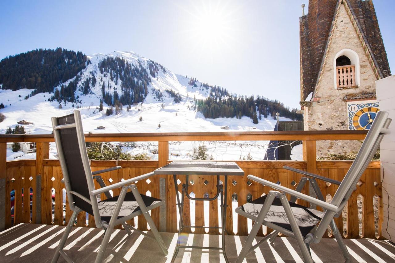 Hotel Madrisajoch Saint Antonien Bagian luar foto