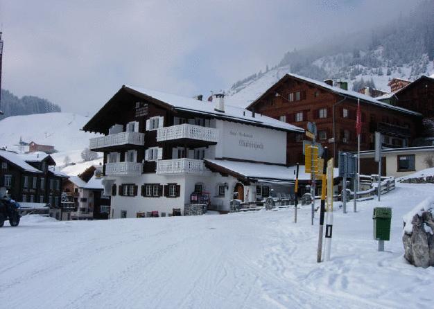 Hotel Madrisajoch Saint Antonien Bagian luar foto